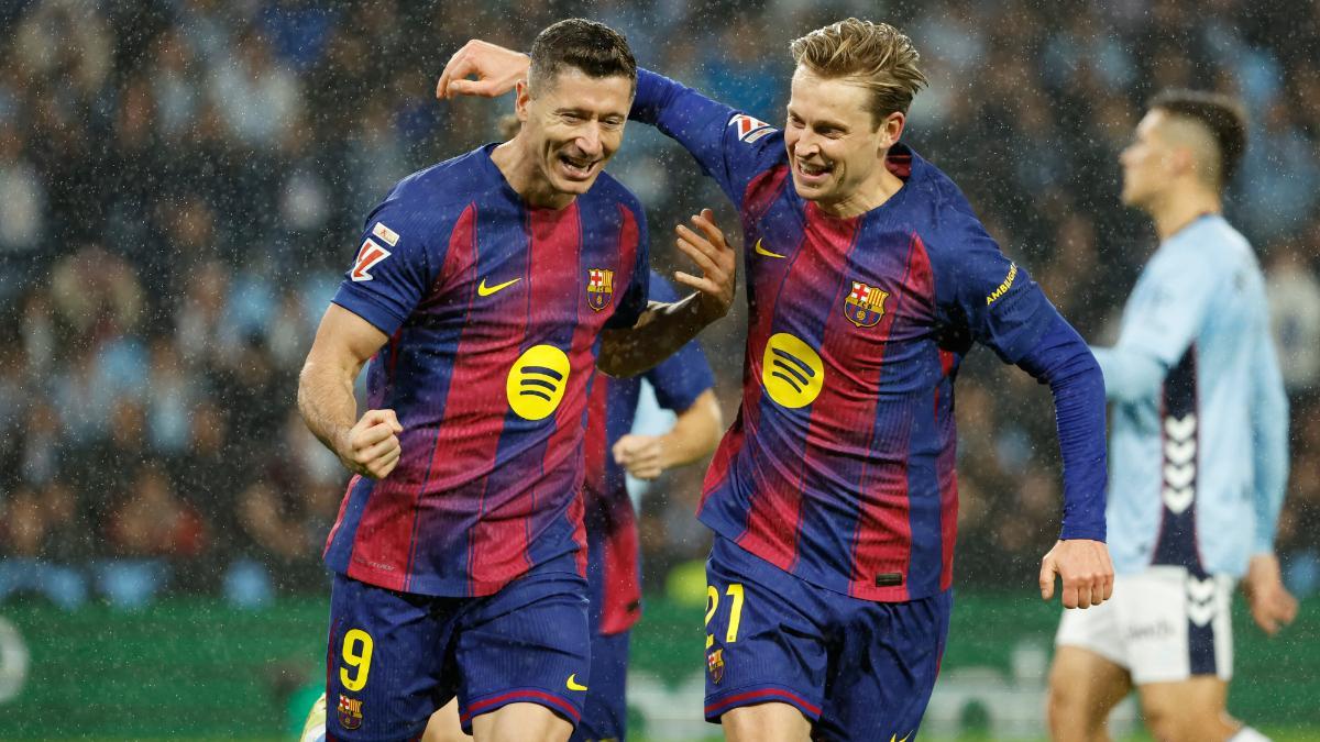 El 1x1 del FC Barcelona ante el Celta