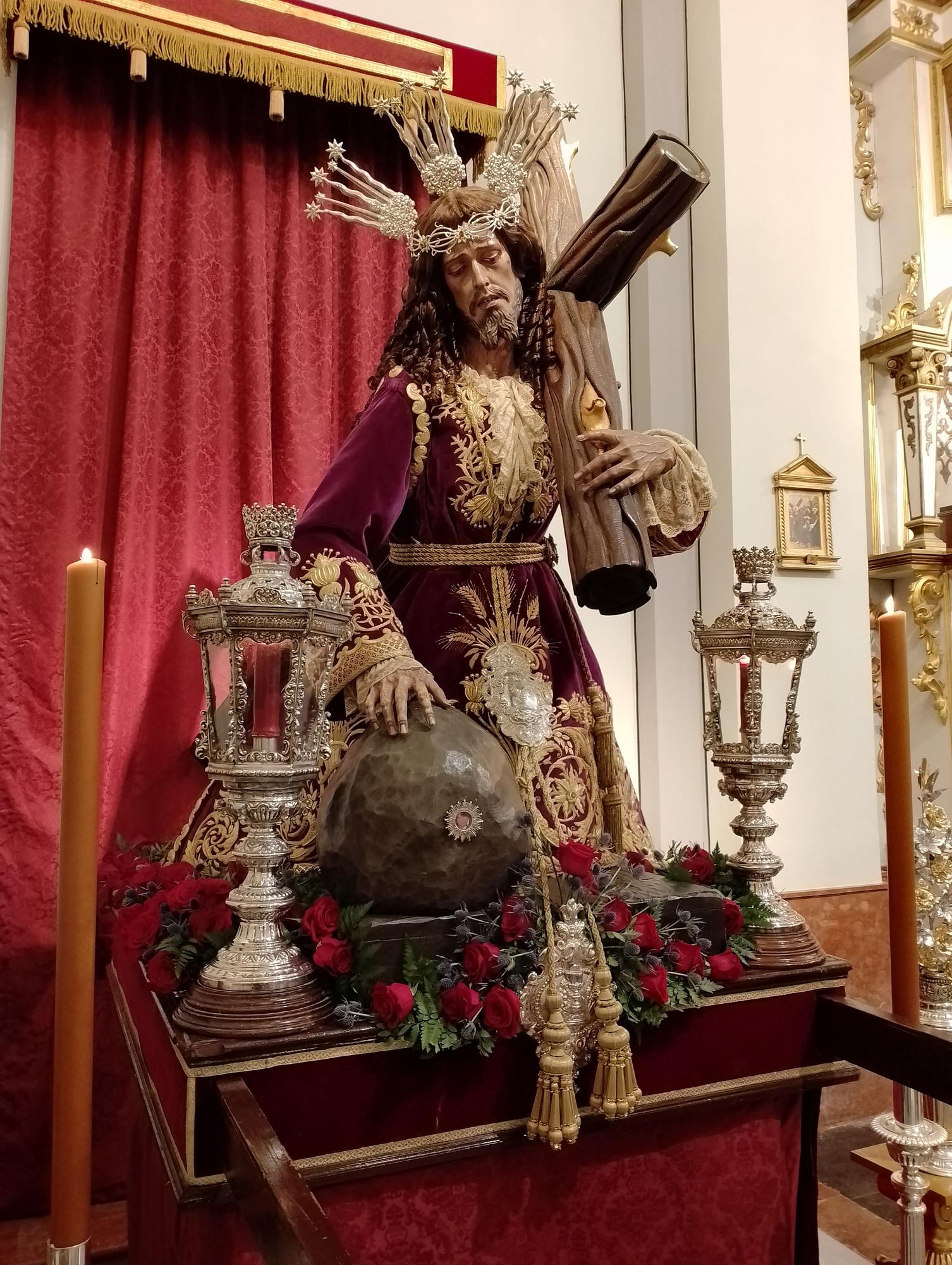 El vía crucis del Nazareno de Pedregalejo, en imágenes