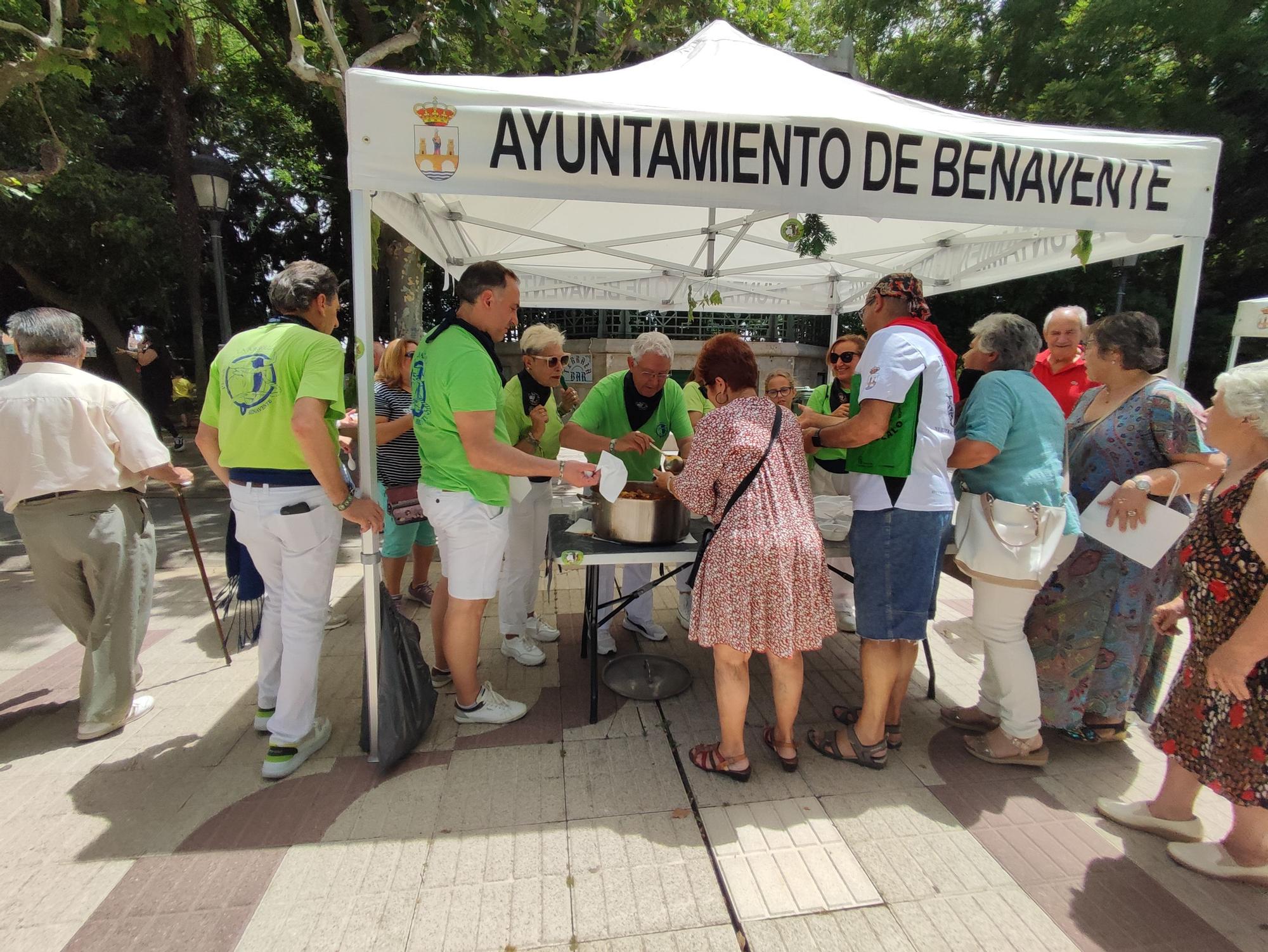 Fiestas del Toro Enmaromado: Degustación popular en Benavente