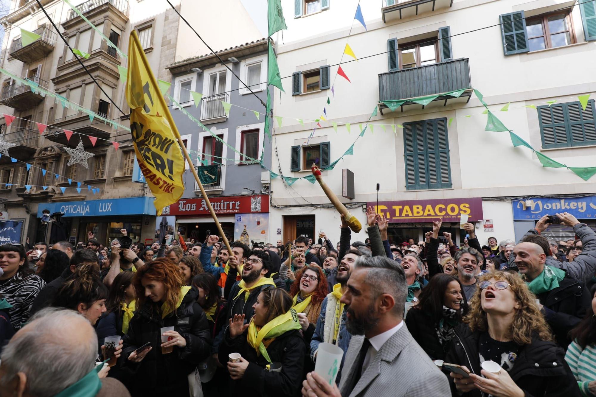 Sant Sebastià 2023: Chupinazo en el bar Can Vinagre