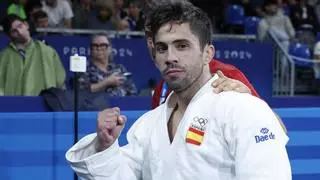 Garrigós logra la primera medalla para España y rompe con su bronce la maldición del judo