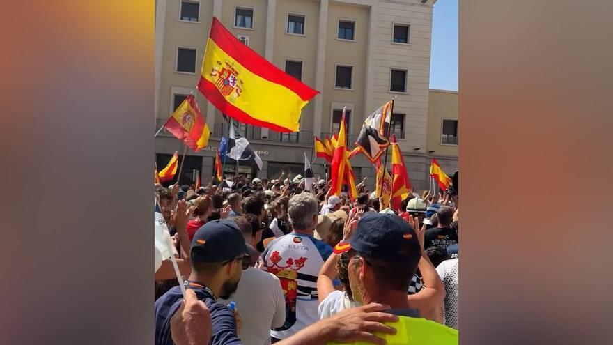 Los ceutíes vuelven a salir a las calles para reclamar la expulsión de los migrantes