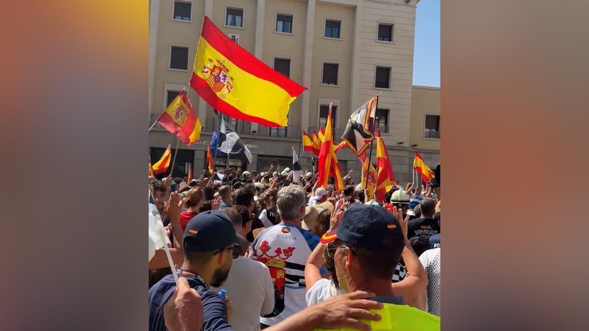 Los ceutíes vuelven a salir a las calles para reclamar la expulsión de los migrantes
