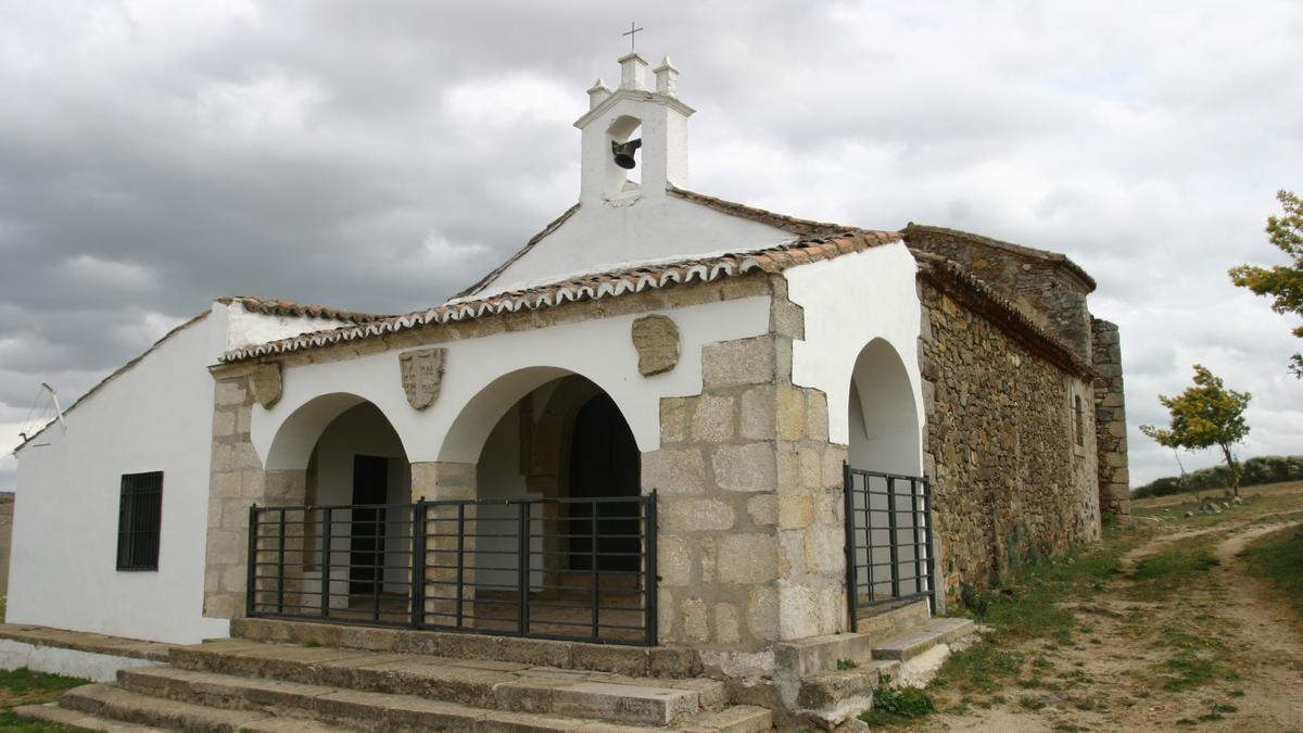 Una imagen de la ermita de Santa Lucía.