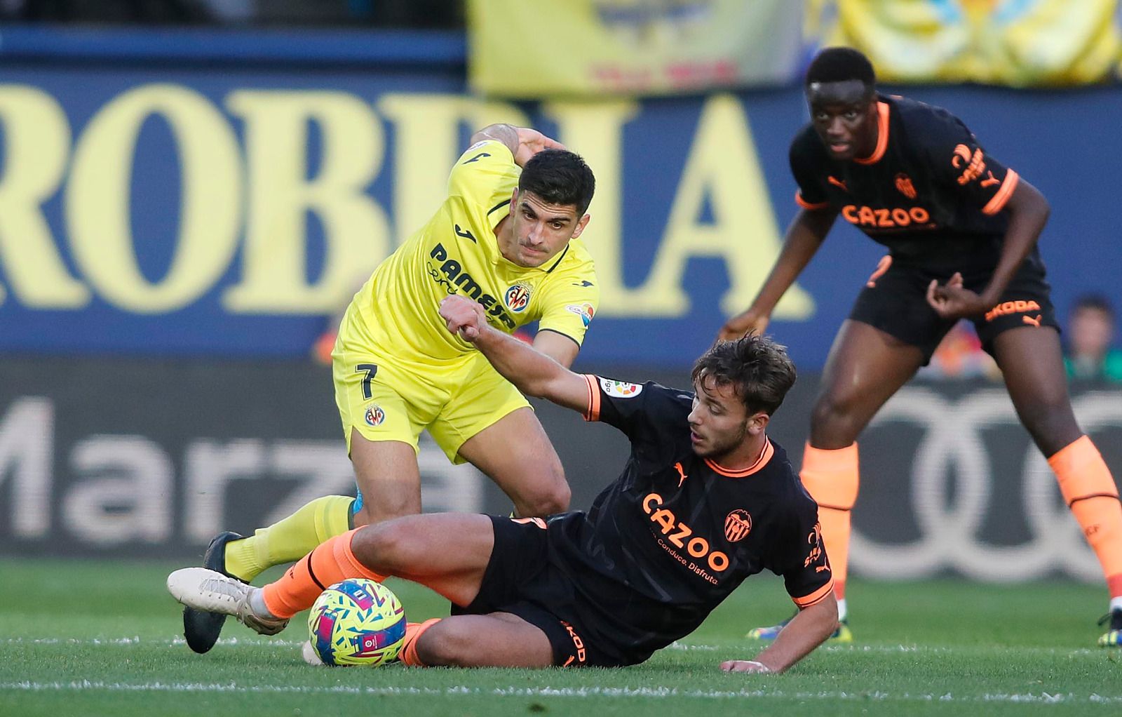 El Villareal-Valencia CF, en imágenes