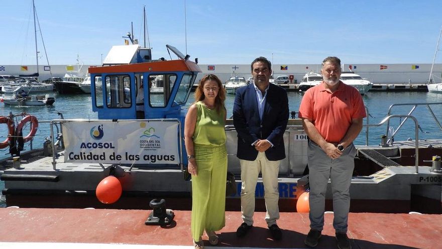 Un total de 15 barcos &#039;quitanatas&#039; controlarán la calidad del agua de las playas desde Torremolinos a Manilva