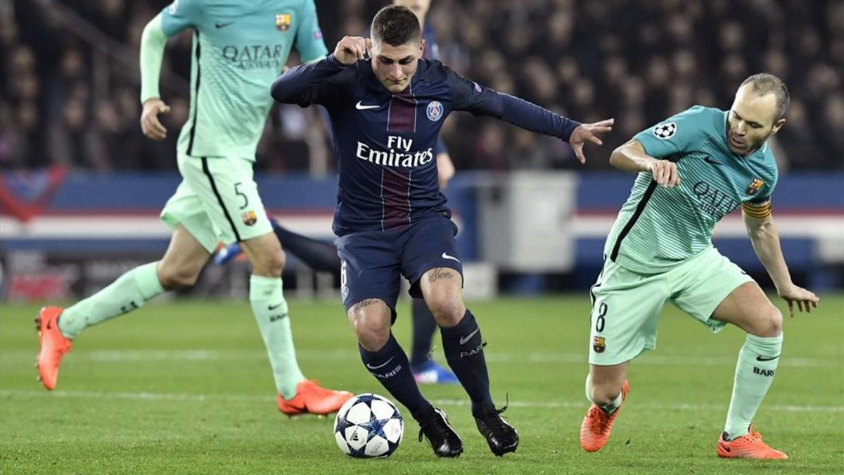 Verratti siempre ha gustado a los técnicos del Barça