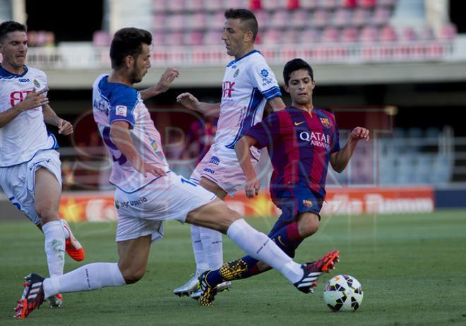 Barça B, 1 - Llagostera, 2