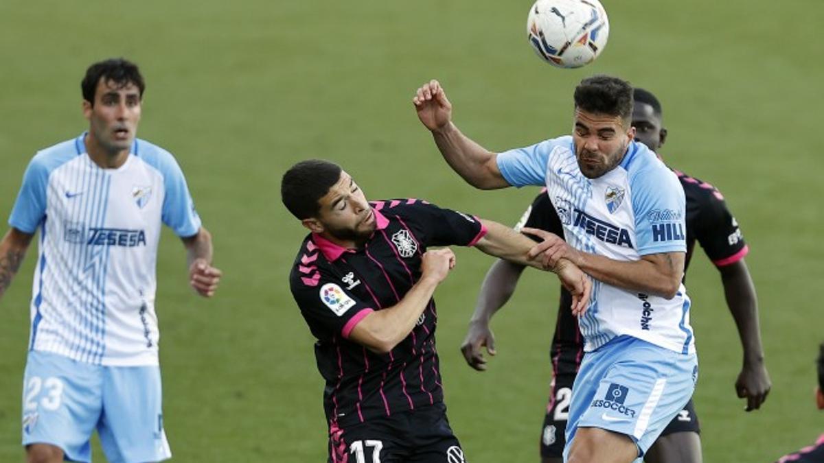 Imagen de un encuentro entre blanquiazules y chicharreros la pasada temporada