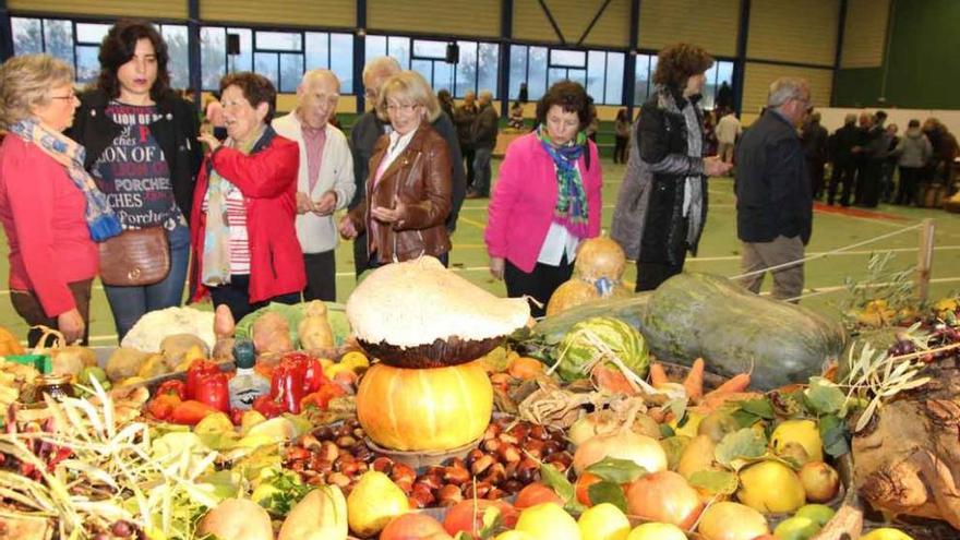 Visitantes en la muestra.