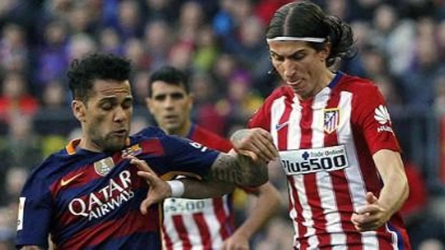 Barça y Atlético se juegan los cuartos esta noche