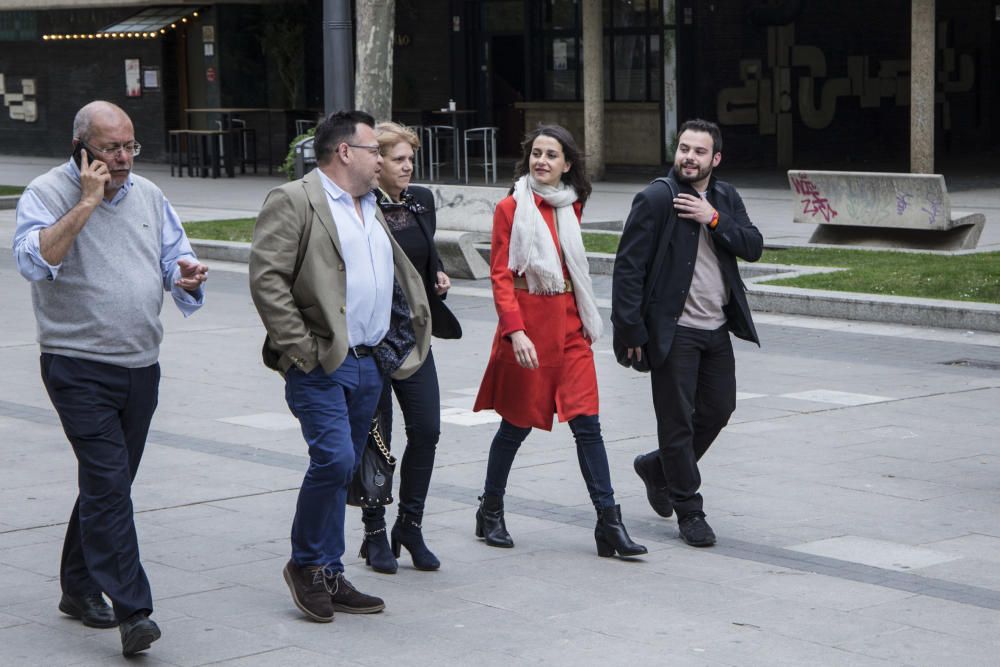 Visita de Inés Arrimadas a Zamora