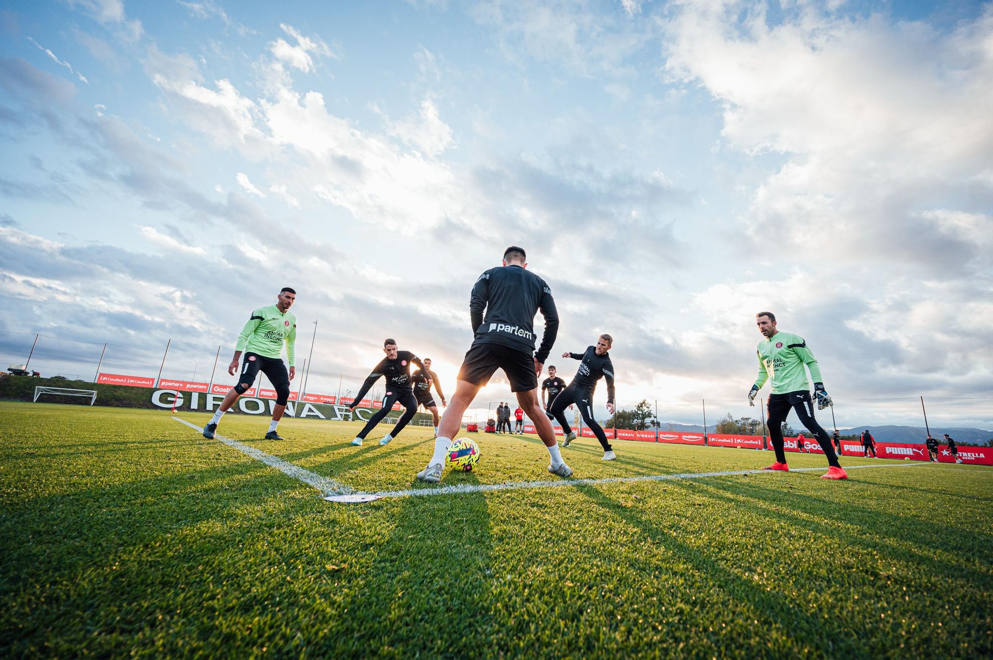 El Girona FC torna als entrenaments