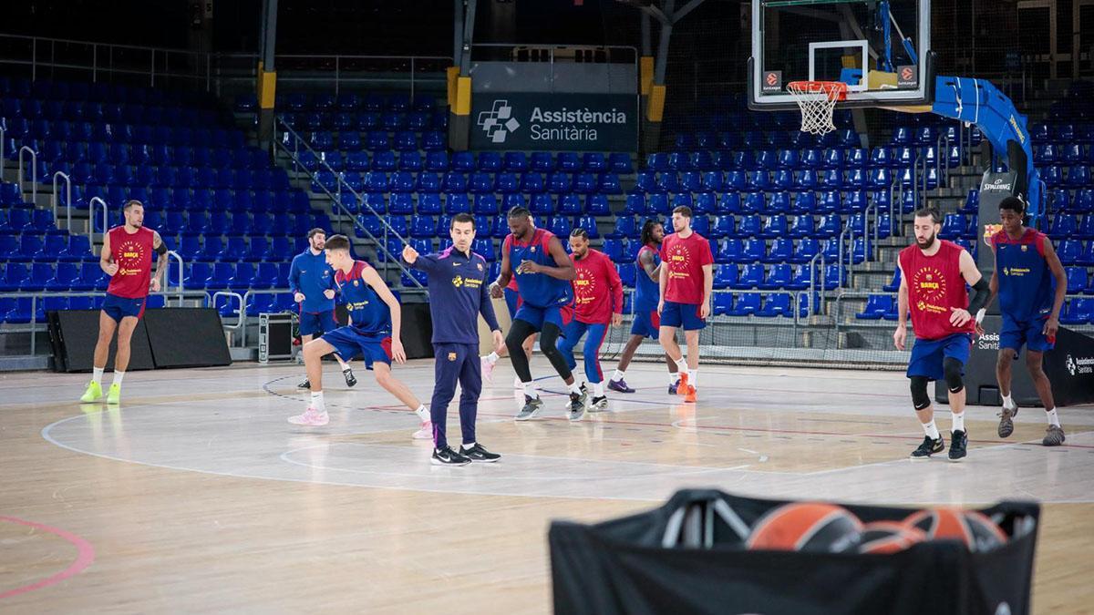 El Barça prepara el segundo partido de la semana en Euroliga contra el Partizan
