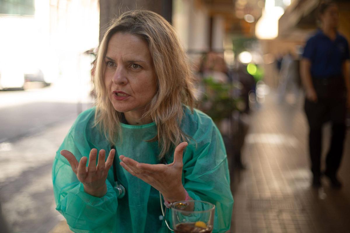 VLC. Doctora Úrsula Maraguat, pediatra hospital clínico de Valencia.