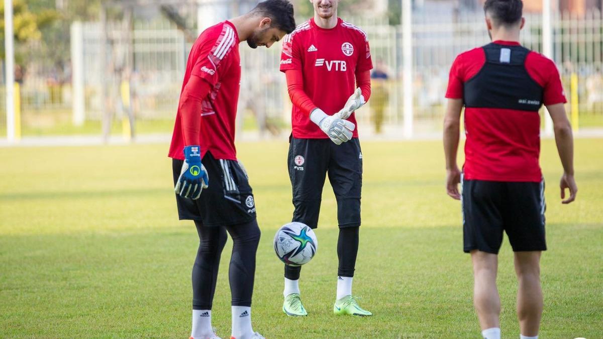 Mamardashvili con su selección