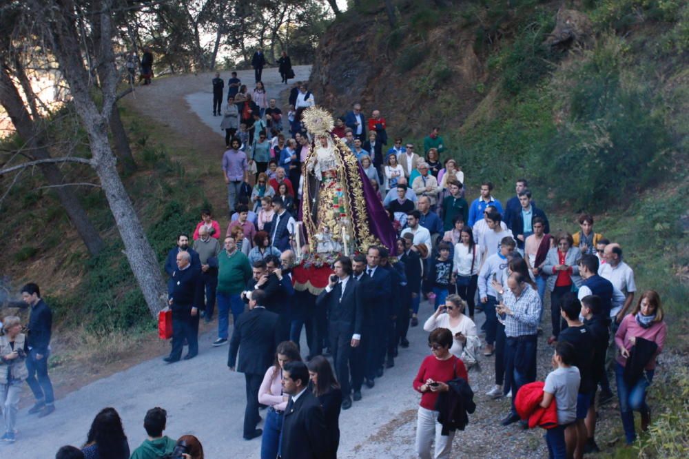 Las imágenes del traslado del Calvario.