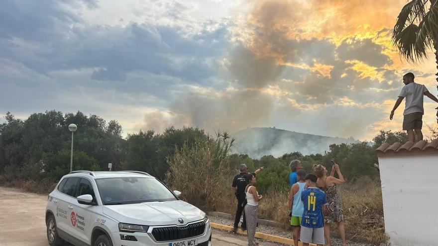 Incendio en Peñíscola
