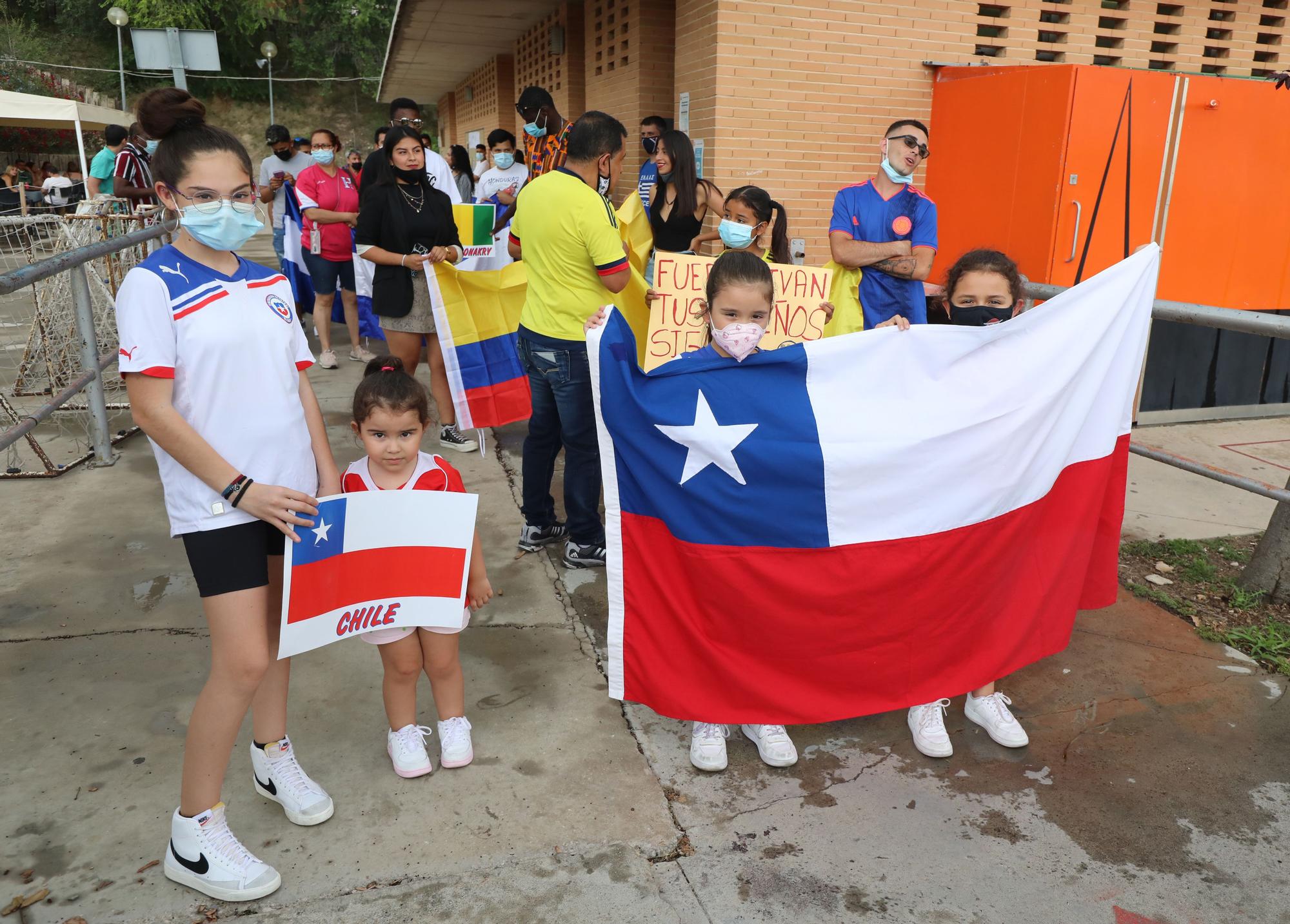 Mundialito de la Integración en el campo del Santo Domingo Juventud