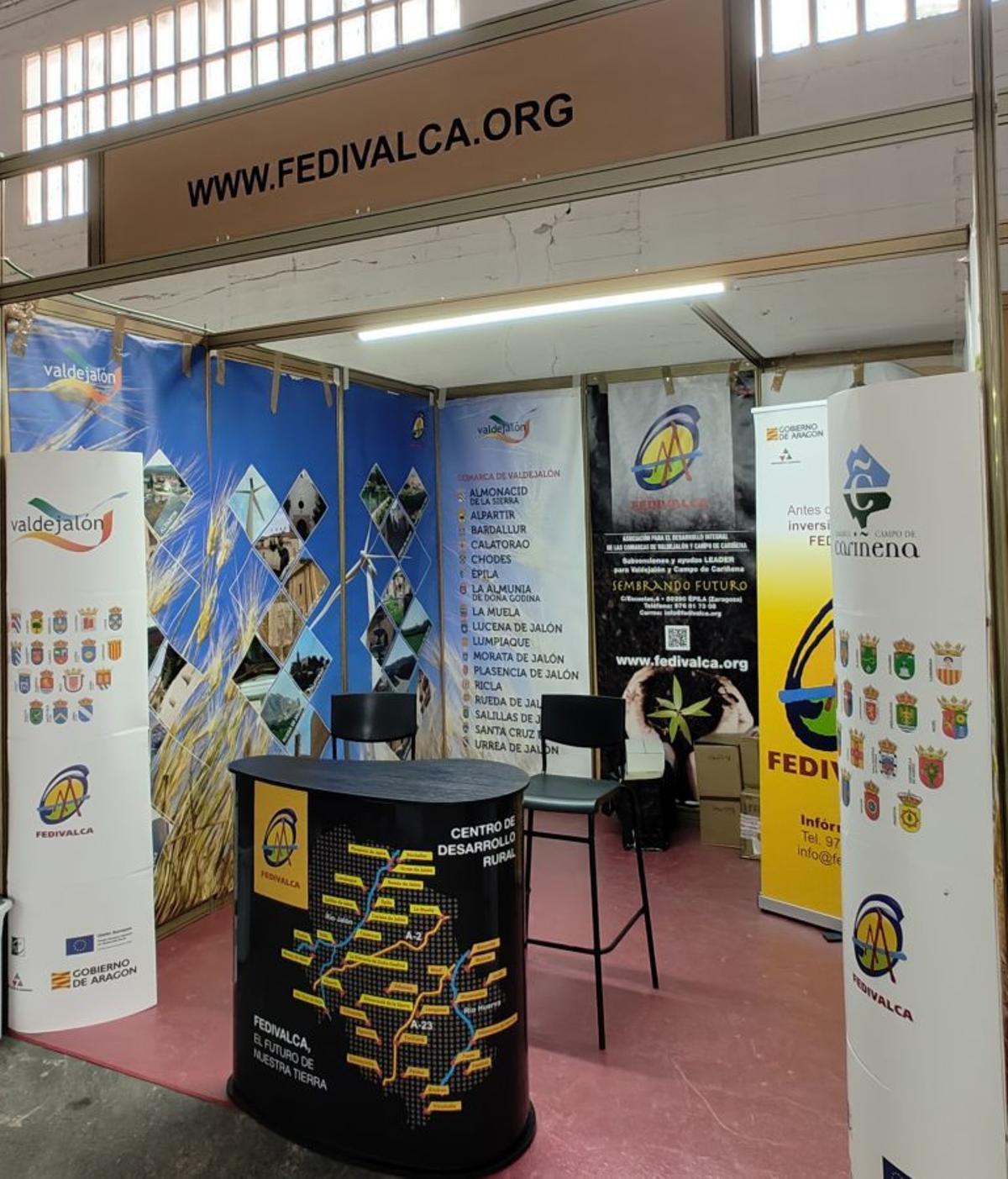 Desde su estand, Fedivalca realizó una labor informativa.  | SERVICIO ESPECIAL