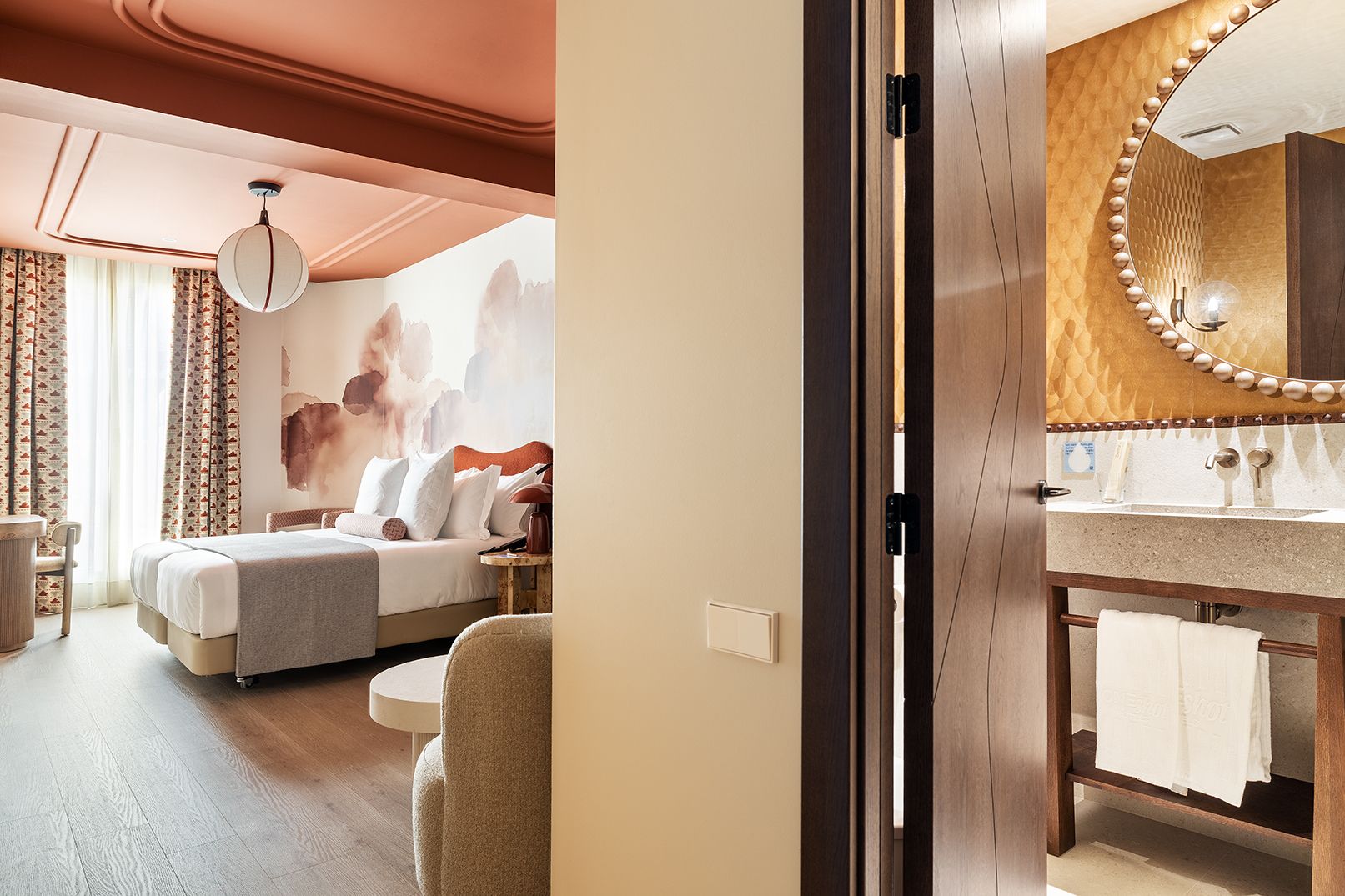 One Shot Puerta Ruzafa ha sido diseñado por la interiorista Alejandra Pombo y está inspirado en la naturaleza.