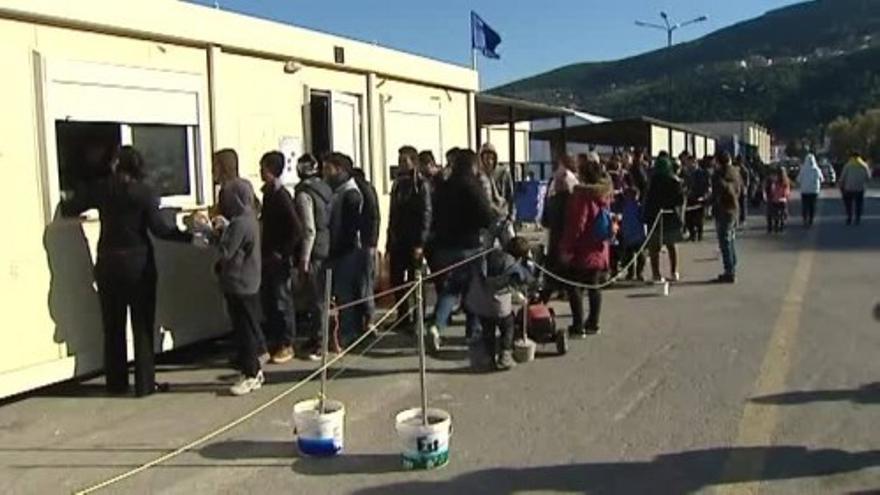 Los voluntarios se vuelcan con los refugiados en Grecia