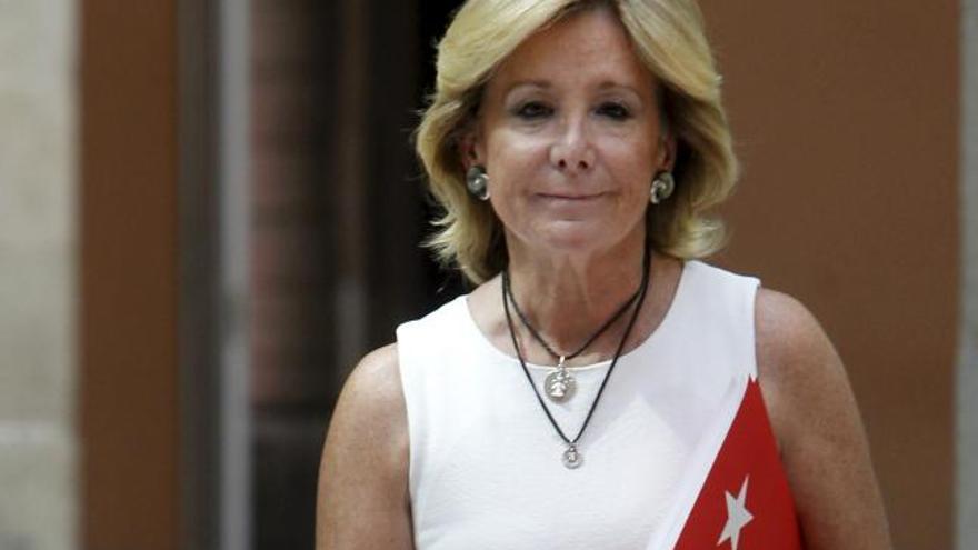 Esperanza Aguirre se incorporará a Turespaña.