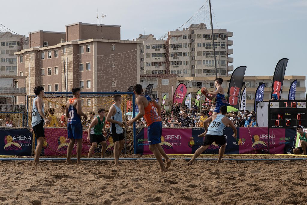 Campeonato de balonmano playa en La Manga