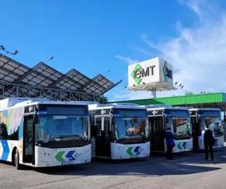 La EMT incorpora los primeros nuevos buses de 18 metros