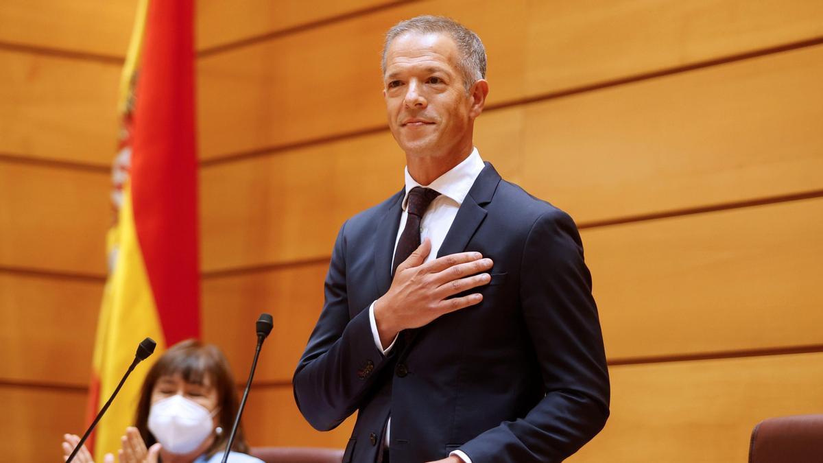 Ander Gil realiza un alegato contra los discursos de odio en su estreno al frente del Senado