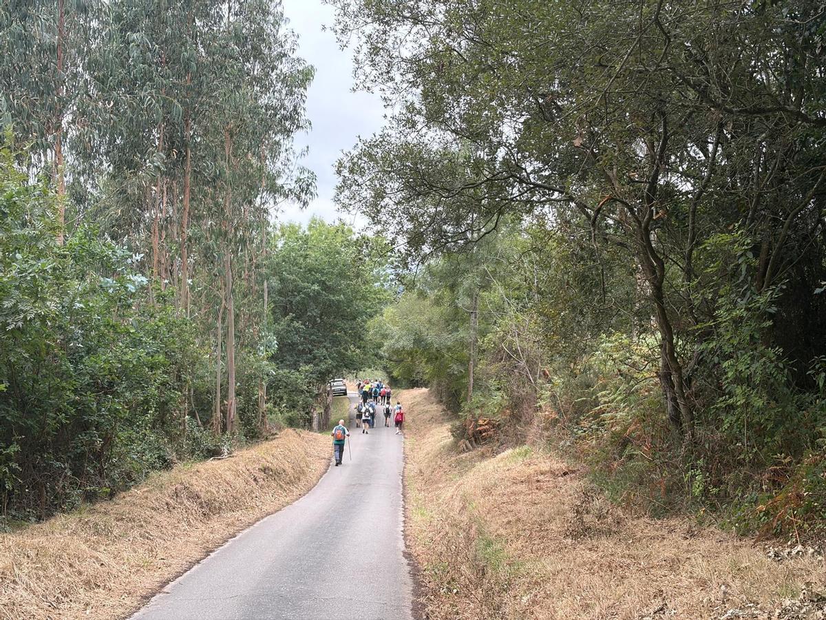 Las rutas por Grado del Grupo Montañero Moscón, en imágenes