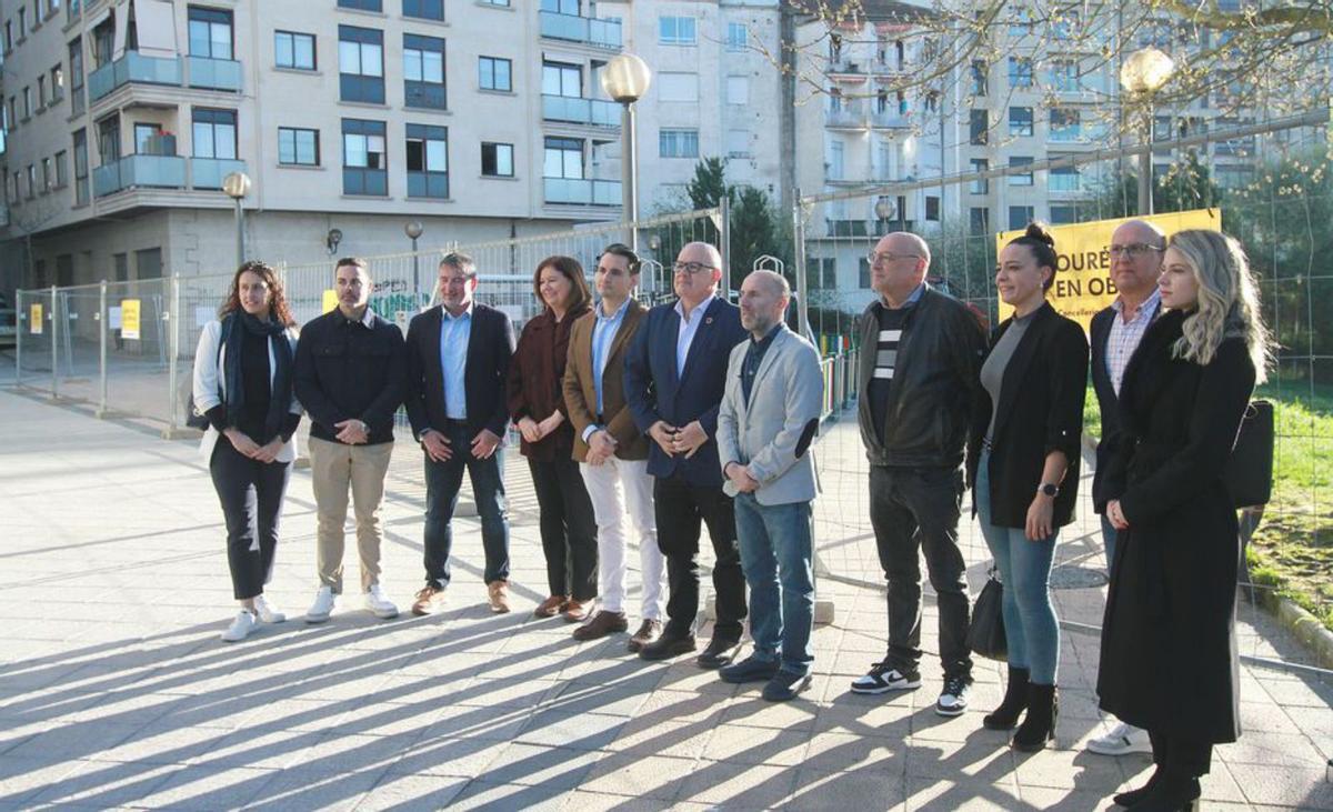 Infografía del futuro parque, con piscina y pista deportiva. | FdV
