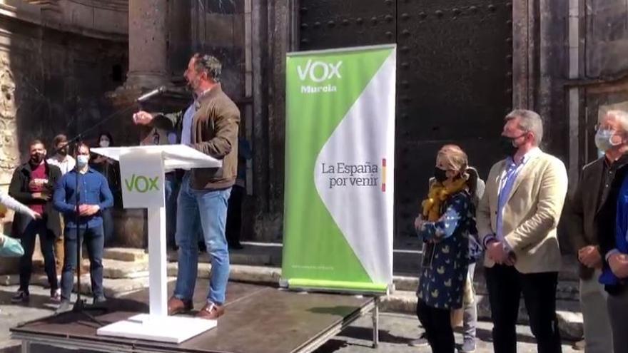 Declaraciones de Abascal en Murcia