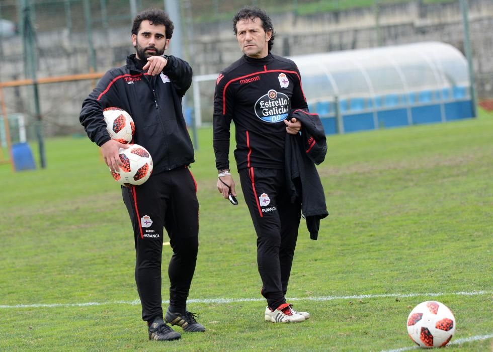 Primera sesión del Fabril dirigida por Luisito