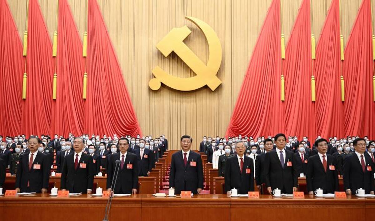 Imágenes del primer día del 20º Congreso del Partido Comunista Chino