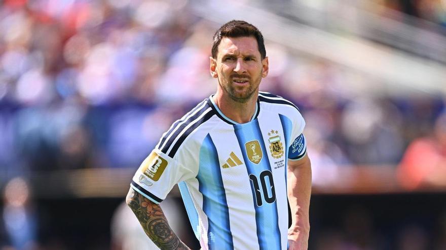 Leo Messi deja la selección argentina