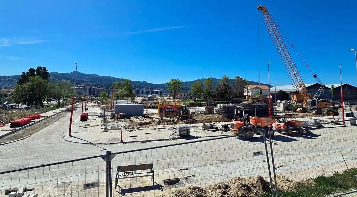 Construcción de viviendas protegidas en San Paio de Navia