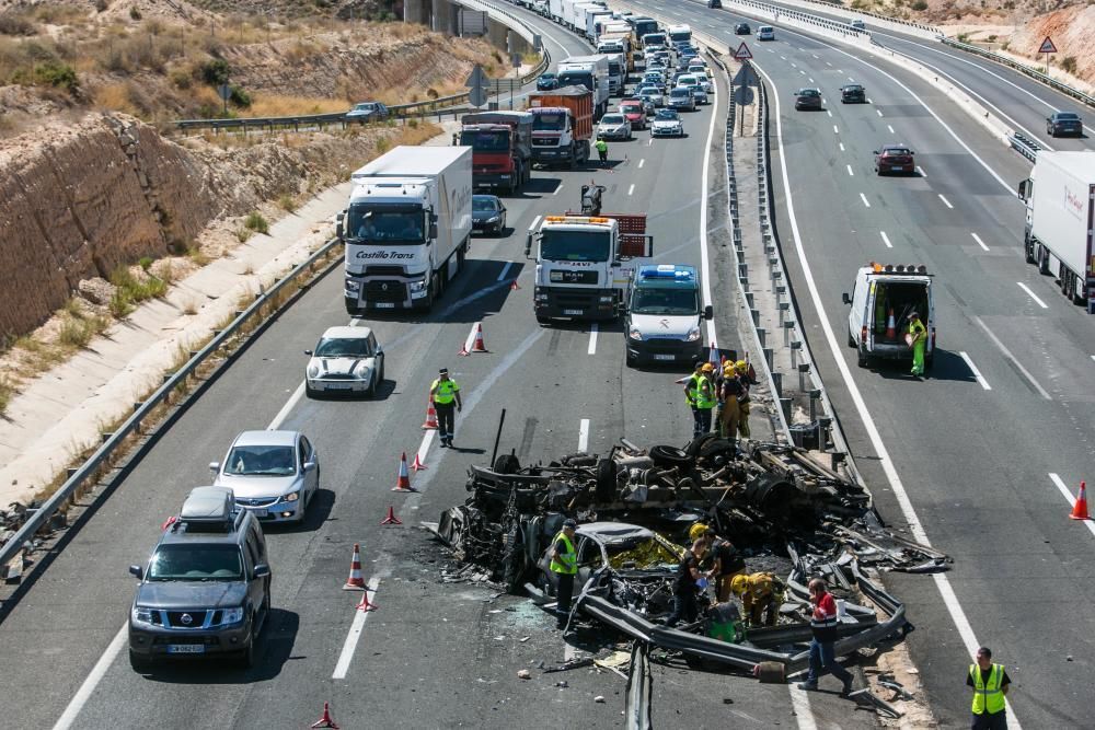 Accidente mortal en Elche