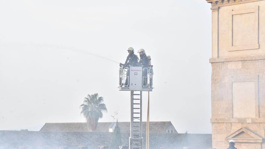 Simulacro de incendio en la Mezquita-Catedral de Córdoba