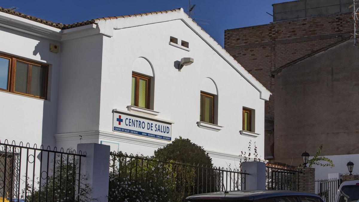 El centro de salud de Chella, en una imagen de 2020.