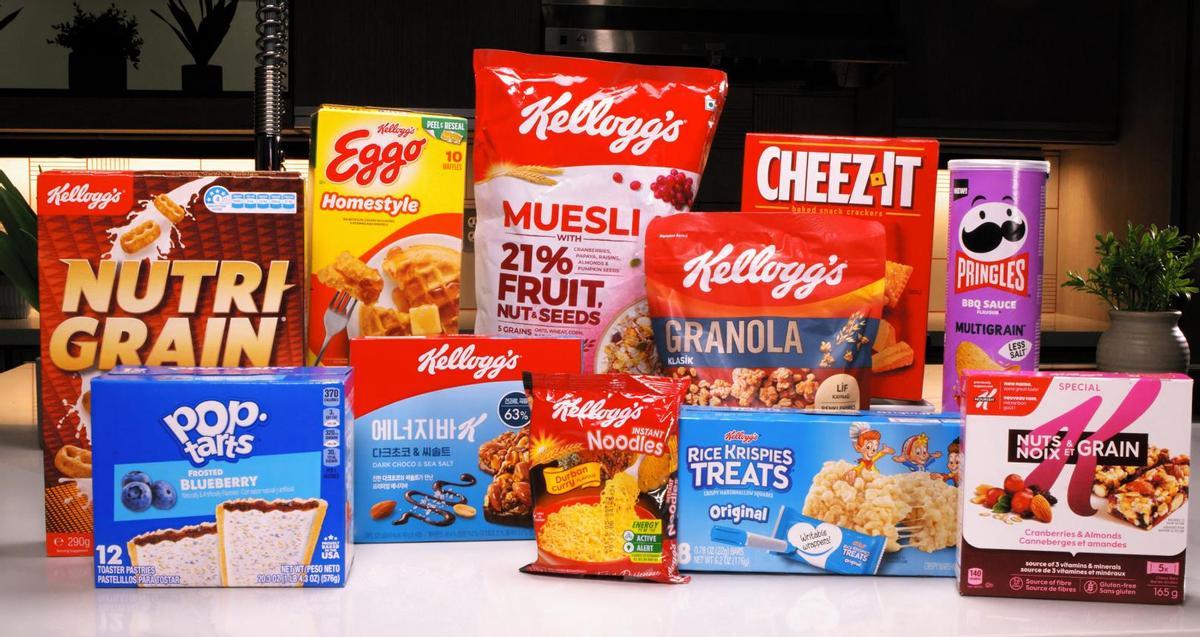 Kellanova es propietaria de las marcas Kellogg's y Pringles.