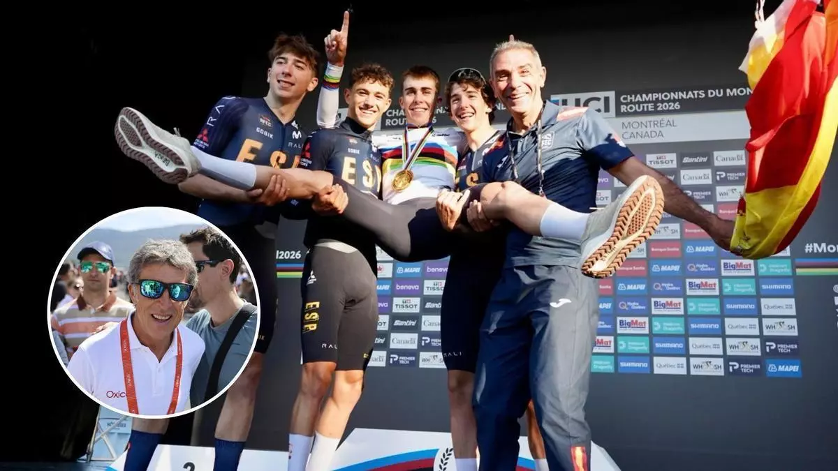 Perico Delgado elogia la gesta de Benjamín Noval en el Mundial: “Eso solo lo hacen los grandes”