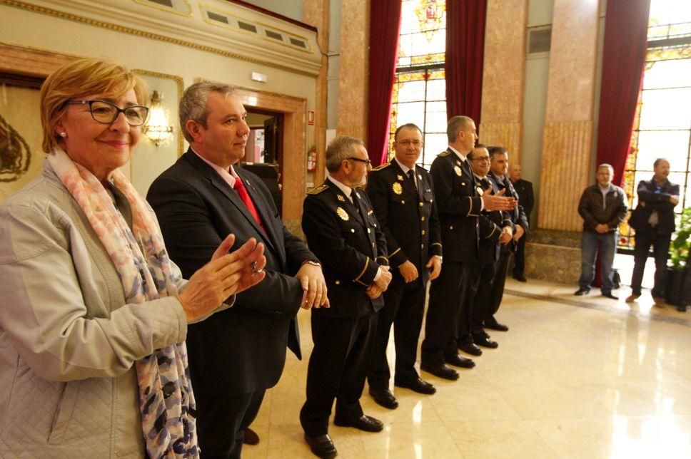 Acto de homenaje a los bomberos