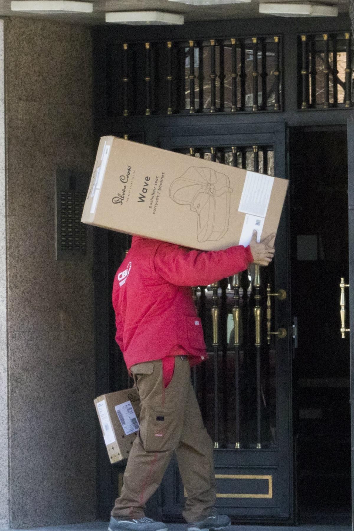 El carrito del hijo de Eva González