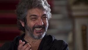 Ricardo Darín, de muy buen humor, en el Teatre Tívoli de Barcelona.