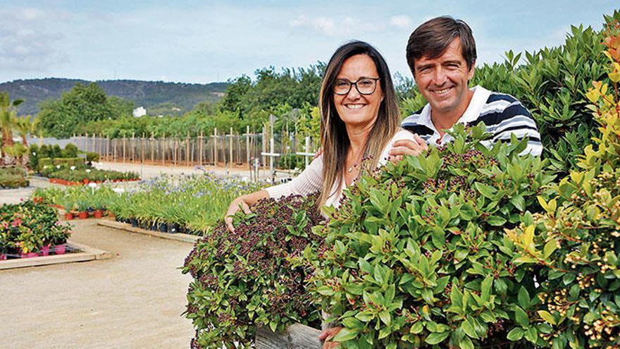 Die Betriebswirtin Carolina Mora und der Gartenarchitekt Federico Álvarez sind Partner der Jardinería Edeen. Sie umfasst heute 15.000 Quadratmeter.