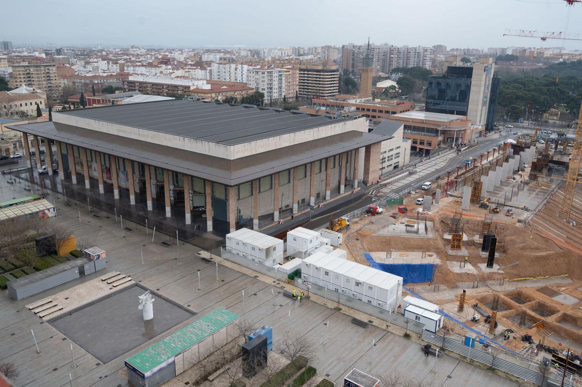 En imágenes | Así avanzan las obras en el estadio de fútbol de La Romareda