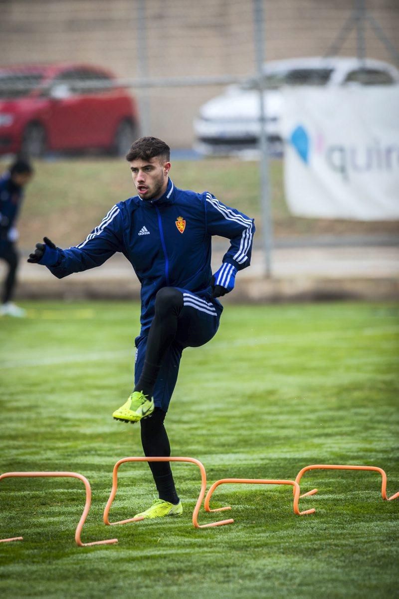 Entrenamiento del Real Zaragoza de hoy 30 de diciembre