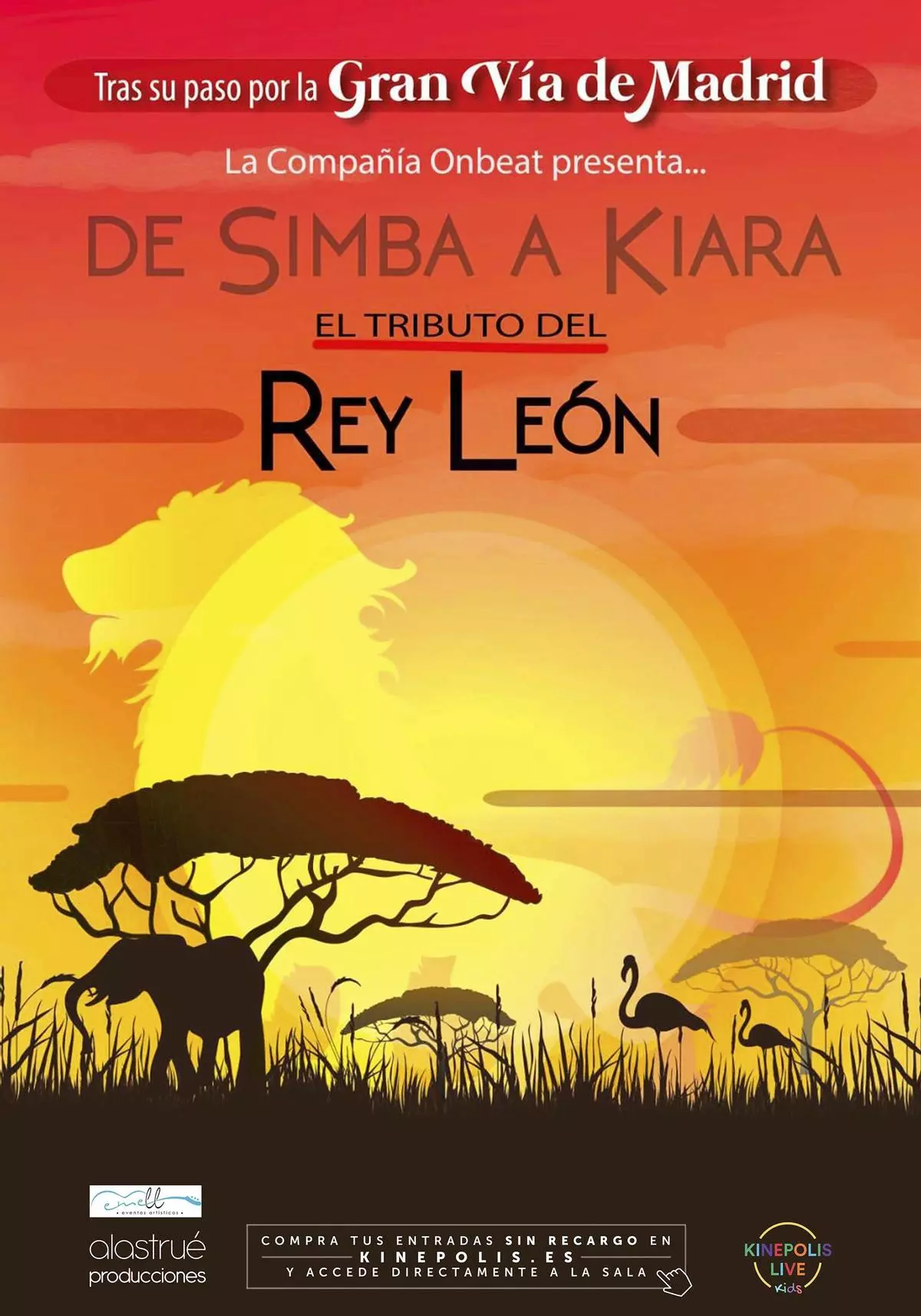 Del Rey León a Raffaela Carrá, disfruta del mejor ocio en Kinépolis