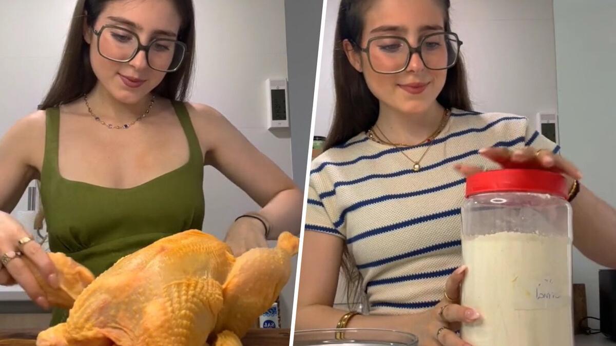Roro Bueno, la joven que se ha hecho viral en TikTok haciendo recetas para su novio